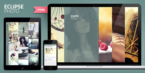 ThemeForest - Eclipse - Photography Website Template - RIP