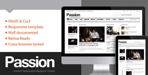 ThemeForest - Passion v2.0.0 - Magazine WordPress Theme