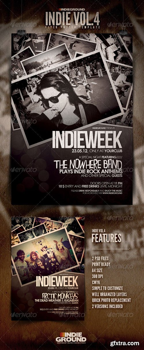 GraphicRiver - Indie Flyer/Poster Vol. 4