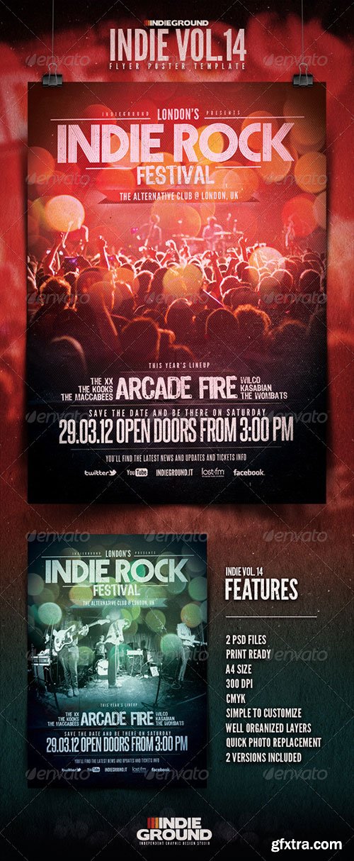 GraphicRiver - Indie Flyer/Poster Vol. 14