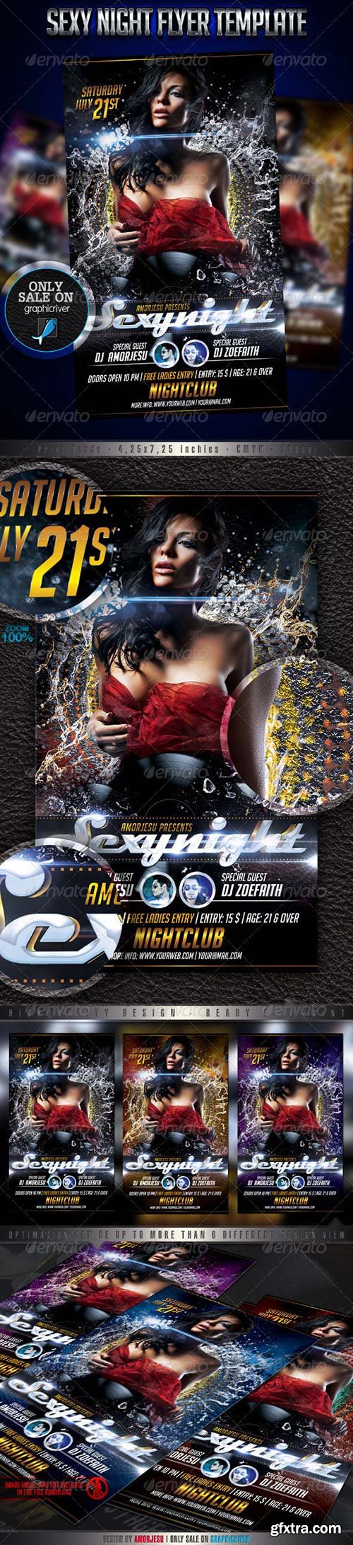 GraphicRiver - Sexy Night Flyer Template 2675869