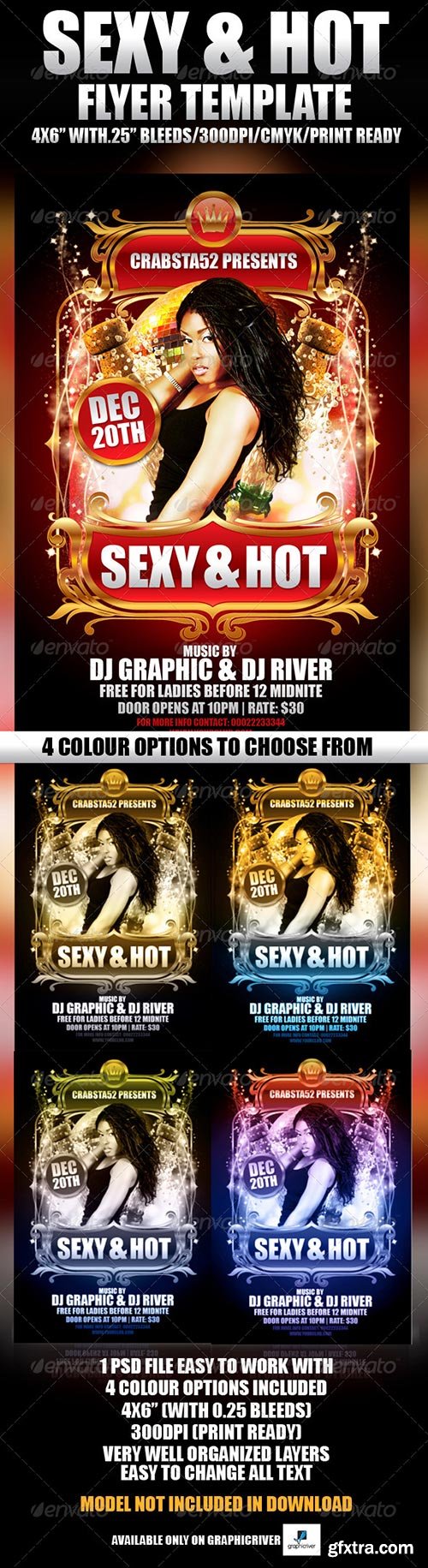 GraphicRiver - Sexy & Hot Flyer Template