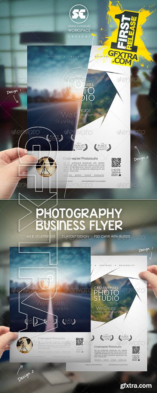 Photography Business Flyer - Graphicriver 8748575