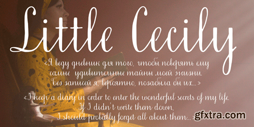 Little Cecily Font fort $25