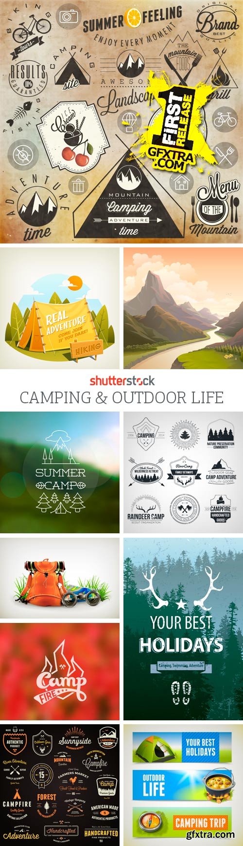 Camping & Outdoor Life 25xEPS