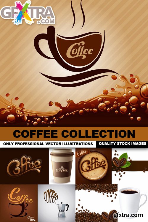 Coffee Collection - 25 Vector