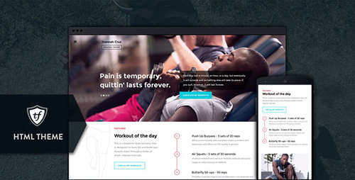 ThemeForest - In Shape - Fitness HTML Theme - RIP