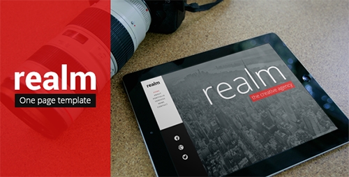 ThemeForest - Realm v1.3 - Unique One Page Parallax Responsive HTML5 - FULL