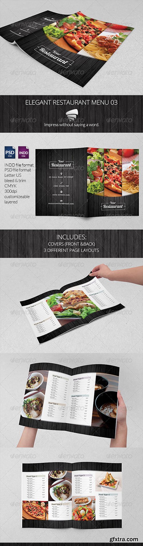 GraphicRiver - Elegant Restaurant Menu 03