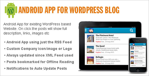 CodeCanyon - Native Android App for WordPress Site