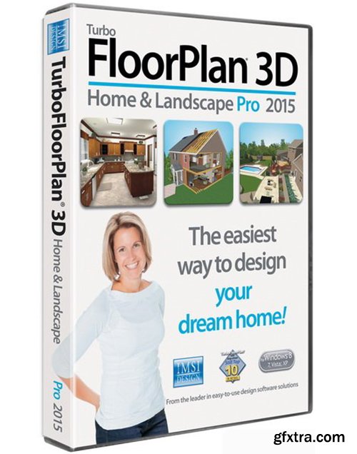 IMSI TurboFloorPlan 3D Home and Landscape Pro 2015 v17.5.4.1000 Incl Keymaker-C0RE