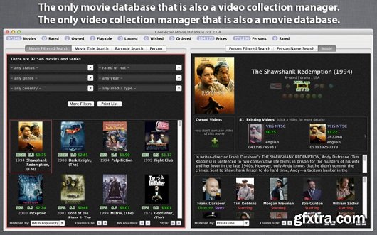 Coollector Movie Database 4.2.7 Retail MacOSX