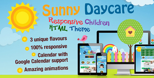 ThemeForest - Daycare - Responsive Kindergarden HTML Template - RIP