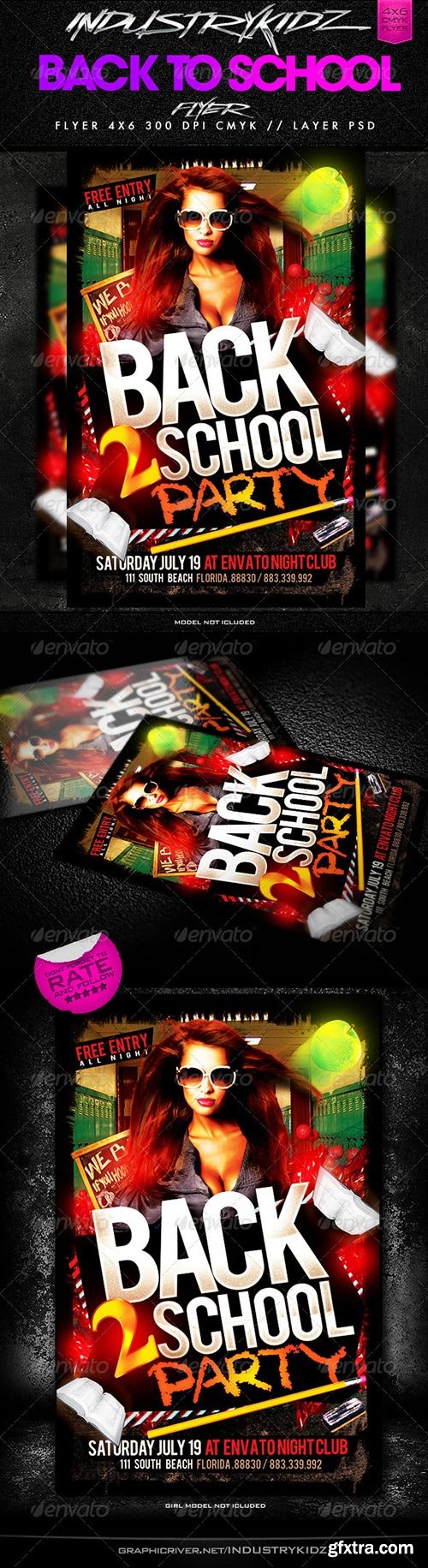 GraphicRiver - Back to School Flyer 2704000