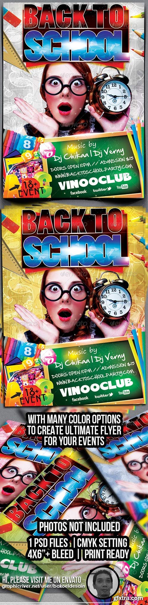 GraphicRiver - Back To School Party Edition 1 5417352