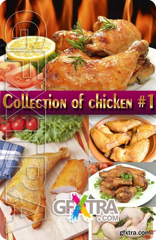 Food. Mega Collection. Chicken #1 - Stock Photo