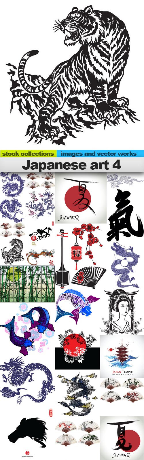 Japanese art 4,25 x EPS