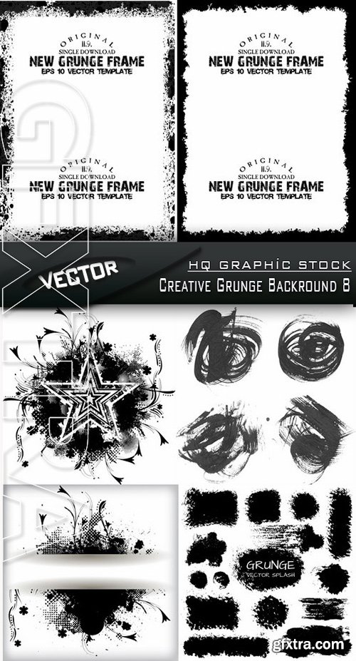 Stock Vector - Creative Grunge Backround 8