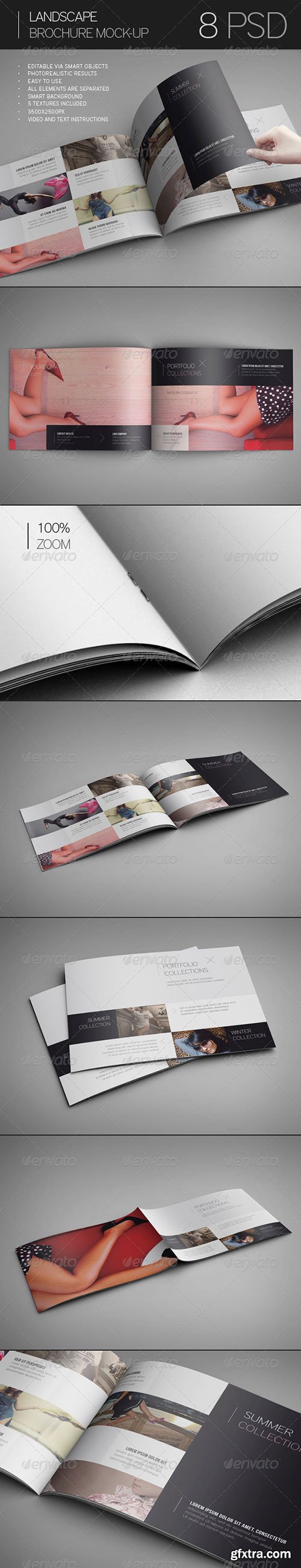 GraphicRiver - Landscape Brochure Mock-Up 7323592