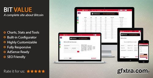 CodeCanyon - BitValue v1.6 - A complete site about Bitcoin