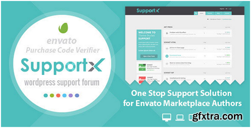 ThemeForest - SupportX v1.1 - Envato API Enabled Support Forum