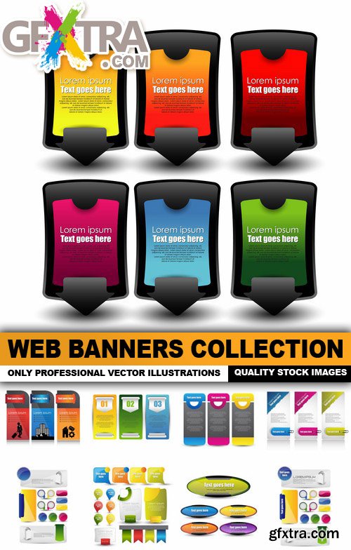Web Banners Collection - 25 Verctor