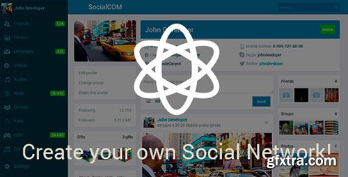 CodeCanyon - SocialCOM v1.0 - Standalone PHP Script