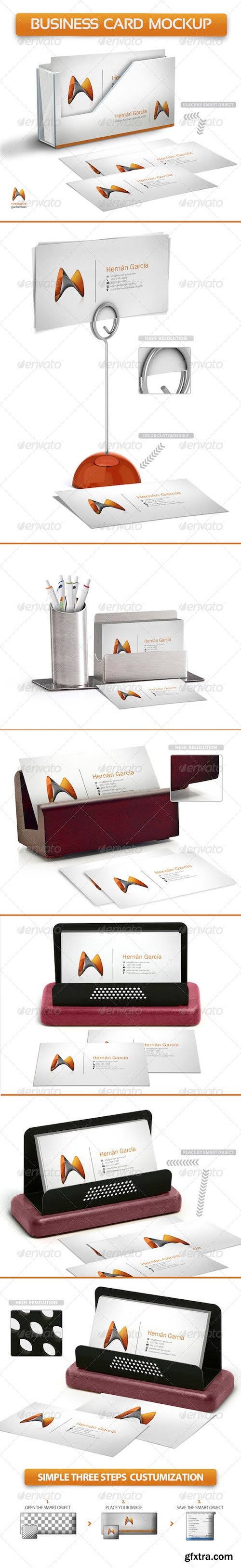 GraphicRiver - Business Card Mockup 4944319