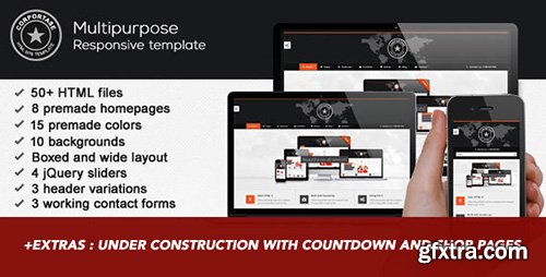 ThemeForest - Corportase v1.0.0 - multipurpose responsive site template