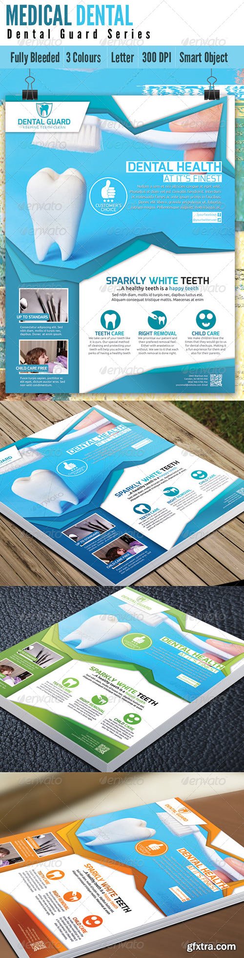 GraphicRiver - Medical Dental Flyer V2