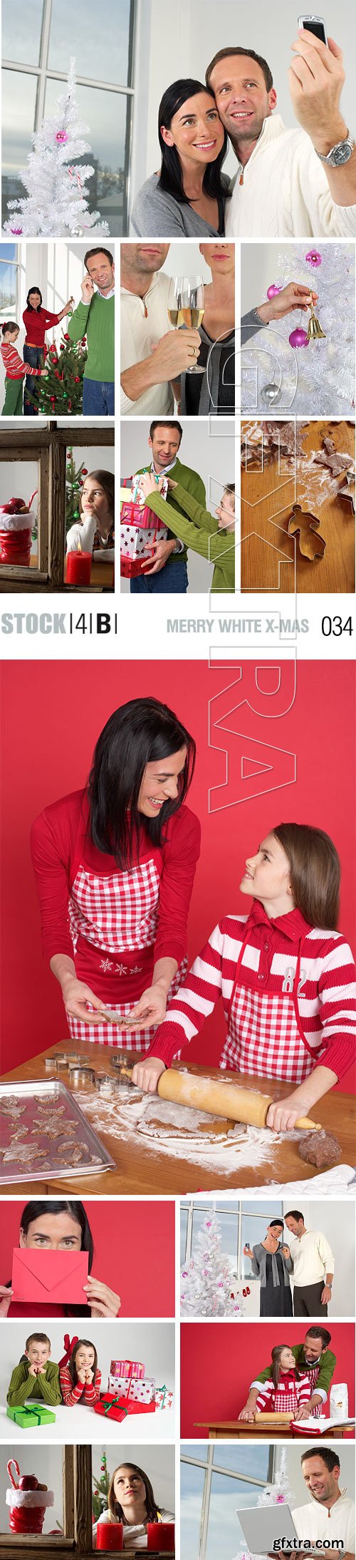 Stock4B RF034 Merry White X-Mas