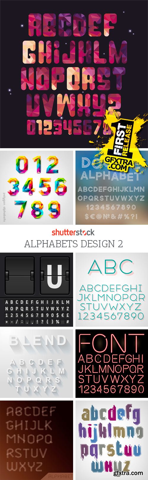 Amazing SS - Alphabets Design 2, 25xEPS