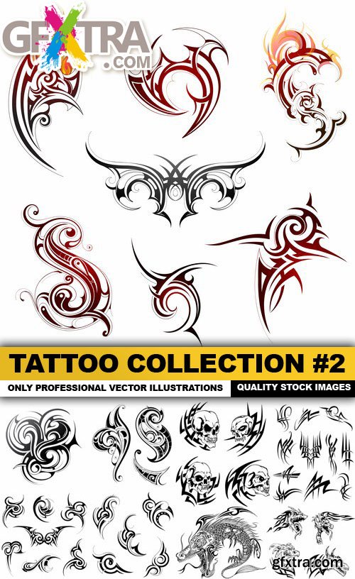Tattoo Collection #2 - 24 Vector