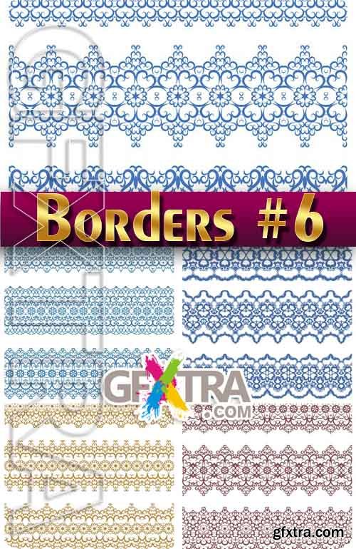 Vintage elements and borders #6 - Stock Vector
