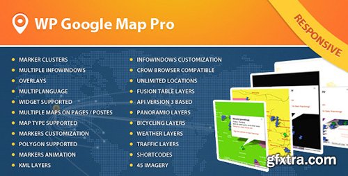 CodeCanyon - Advanced Google Maps v2.3.4 Plugin for Wordpress
