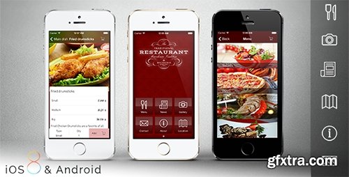 CodeCanyon - Restaurant app template v3.4