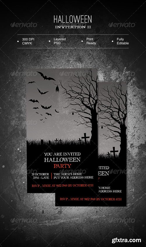 GraphicRiver - Halloween Invitation II