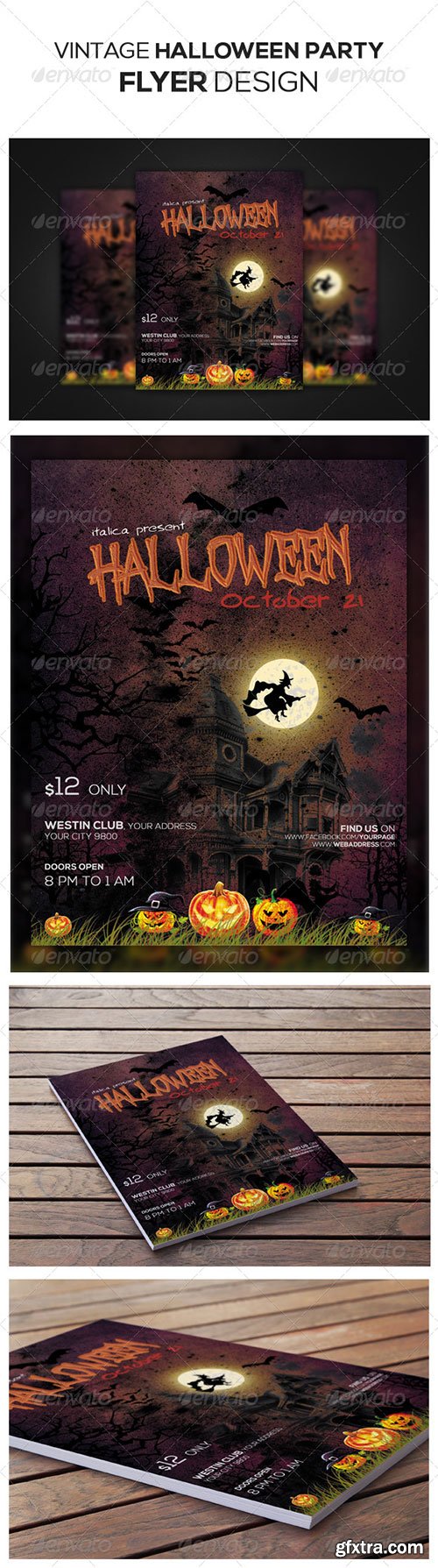 GraphicRiver - Halloween Flyer Design 5936538