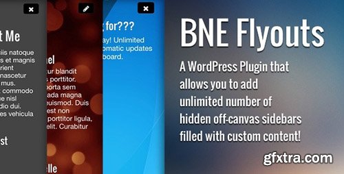 CodeCanyon - Flyouts v1.0 - Off Canvas Custom Content for WordPress