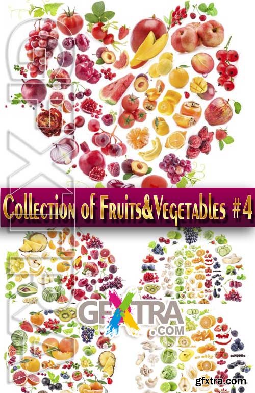 Food. Mega Collection. Fruits and Vegetables #4 - Stock Photo