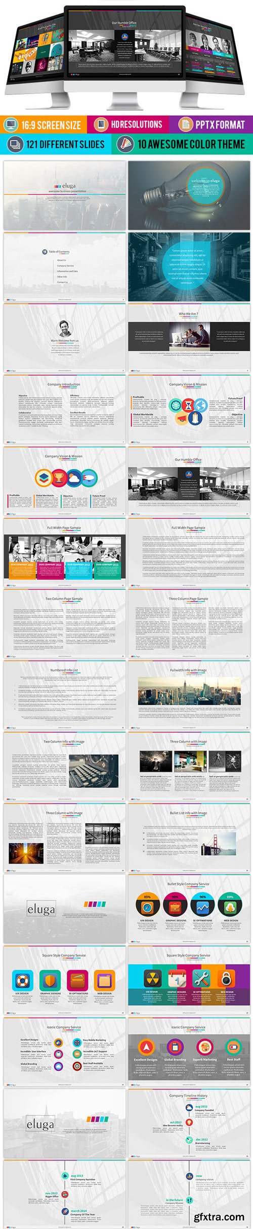 GraphicRiver - Eluga Business PowerPoint Slide
