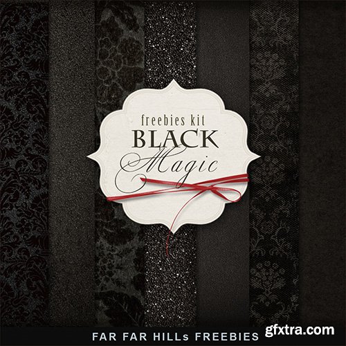 Textures - Black Magic - Vintage Backgrounds 2014