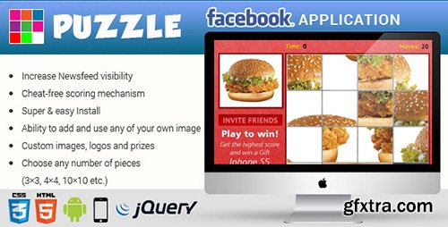 CodeCanyon - Facebook Puzzle Game Contest Application 7940562