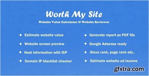 CodeCanyon - Worth My Site v1.0 - Website Value Calculator