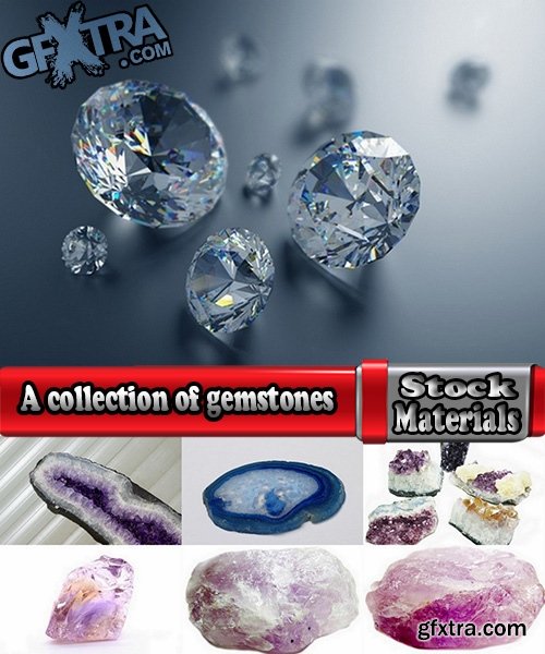 A collection of gemstones 25 UHQ Jpeg