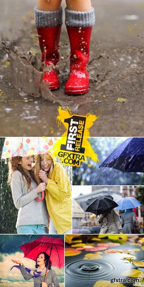 Stock Photo - Rain, Raining