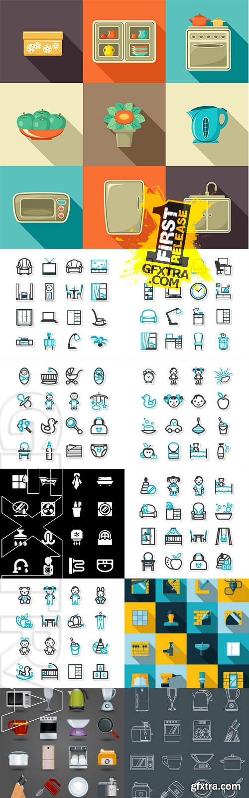Vector - Home Interior Icons