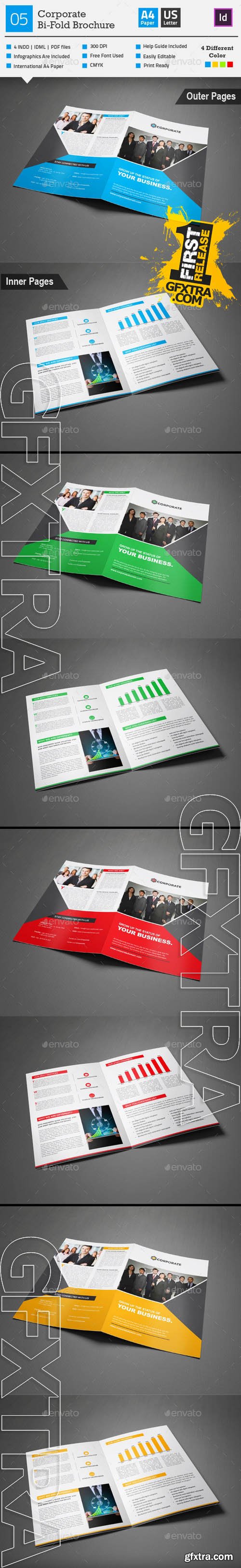 Corporate Bi-fold Brochure 05 - Graphicriver 9195245