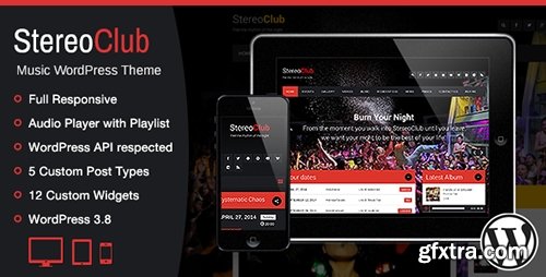 ThemeForest - StereoClub v1.0.4 - NightClub & Band WordPress Theme