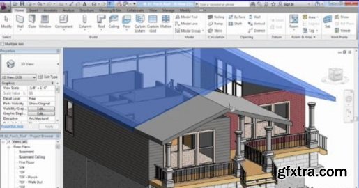 Designing a House in Revit Architecture